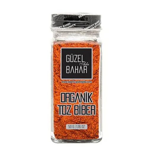 Güzel Gıda Organik Tatlı Biber 50gr