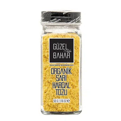 Güzel Gıda Organik Sarı Hardal Tozu 50gr