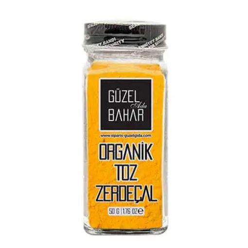 Güzel Gıda Organik Toz Zerdeçal 50gr