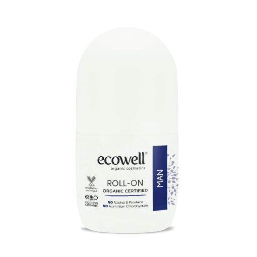 ECOWELL ORGANİK ROLL-ON DEODORANT - Erkek (75 ml)