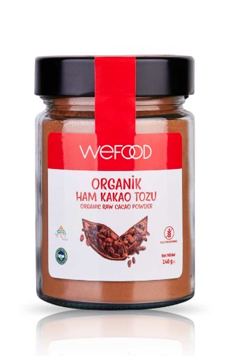 Wefood Organik Ham Kakao Tozu 140g resmi