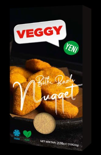 Veggy Bitki Bazlı Nugget 220g (22 g x 10 adet) 