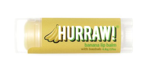 Hurraw Baobab Banana Lip Balm- Dudak Koruyucu