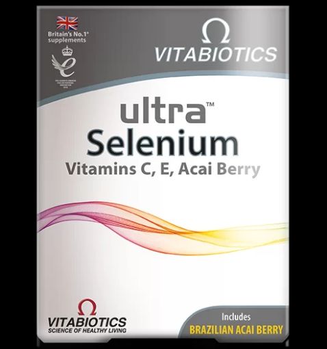 Vitabiotics Ultra Selenium, Açai, C ve E Vitaminli 30 Tablet