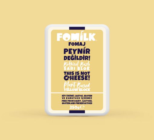 Fomilk Cheddar Peynir imsi Tadında 250g (Bitkisel Gıda) resmi