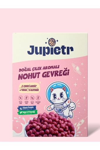 Jupietr Nohut Gevreği Doğal Çilek Aromalı