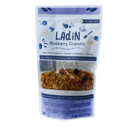 Ladin Yaban Mersinli Granola 240g resmi