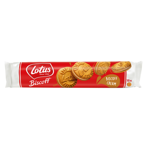 Lotus Biscoff Sandwich Bisküvi Biscoff Cream 150g resmi