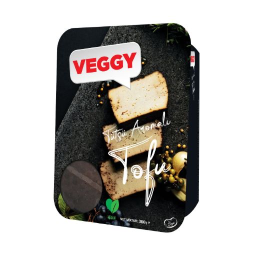 Veggy Tütsü Aromalı Tofu Yeni Paket 200g resmi