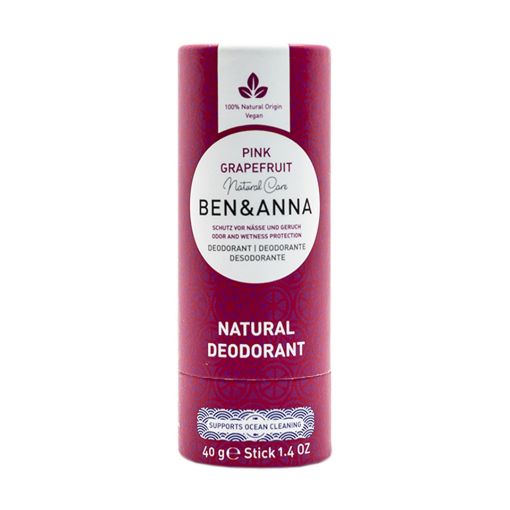 Ben Anna Vegan Pembe Greyfurt Natural Deodorant 40g resmi