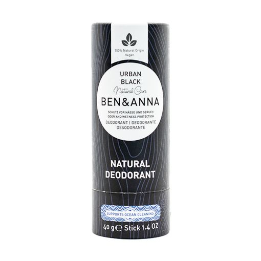 Ben Anna Vegan Urban Black Doğal Deodorant 40g resmi