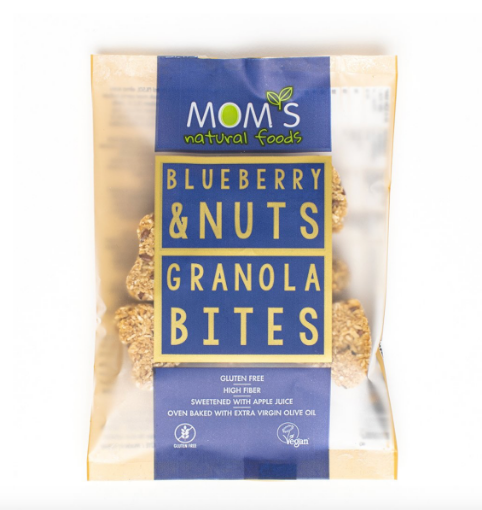 Mom's Yaban Mersini ve Kuruyemişli Granola Bites 40g