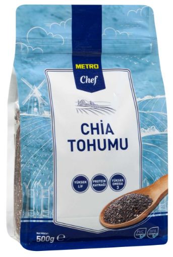 Metro Chef Chia Tohumu 500g resmi