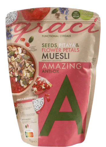 Graci ( Amazing) - Kabak Çekirdeği ve Narlı Müsli 400g resmi