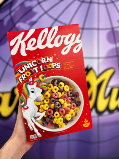 Kellogg's Meyve Aromalı Karışık Tahıl Gevrekleri (Froot Loops) 375g resmi