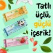 Fuwell Çilekli & Kabak Çekirdekli Protein Bar 40g resmi