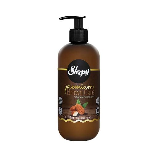 Sleepy Premium Brown Care Sıvı Sabun 500 ml resmi