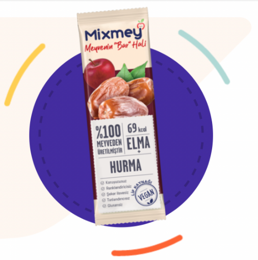 Mixmey Elma & Hurma 20g resmi