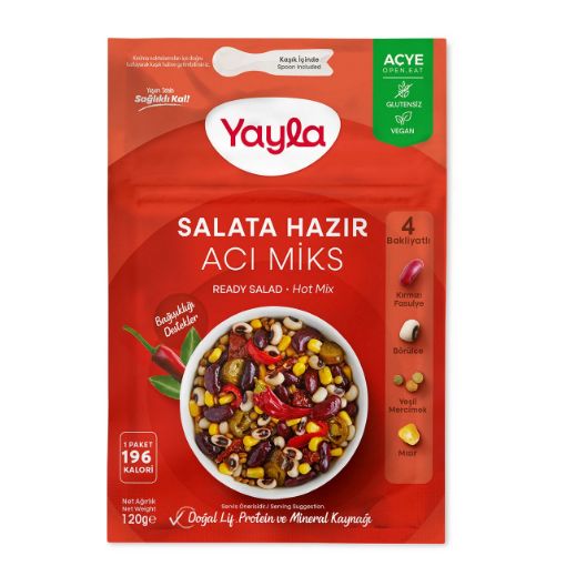 Yayla Salata Hazır Acı Miks 120g resmi