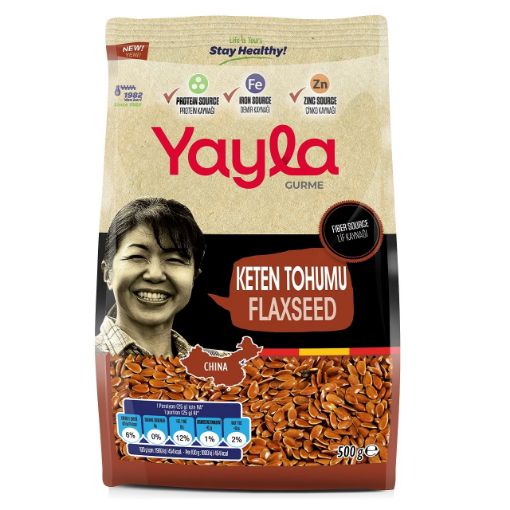 Yayla Gurme Keten Tohumu 500g resmi