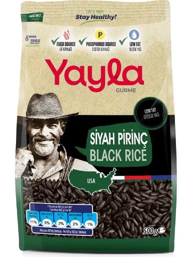 Yayla Gurme Siyah Pirinç 500g resmi