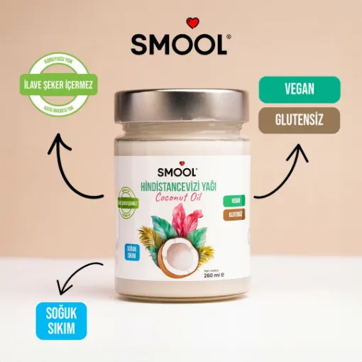 Smool Hindistan Cevizi Yağı 260ml resmi