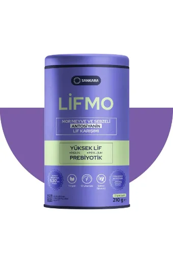 Sankara Lifmo (Meyve ve Sebzeli Antosiyanin Lif Karışımı) 210g resmi