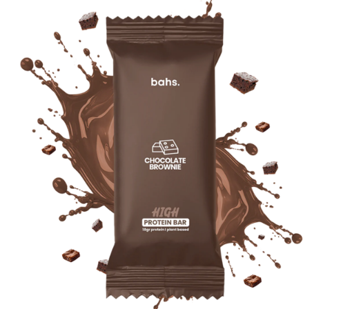 Bahs Chocolate Brownie High Protein Bar 60g resmi