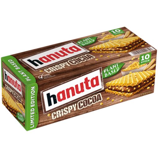 Ferrero Hanuta Crispy Cocoa Plant Based 220g resmi