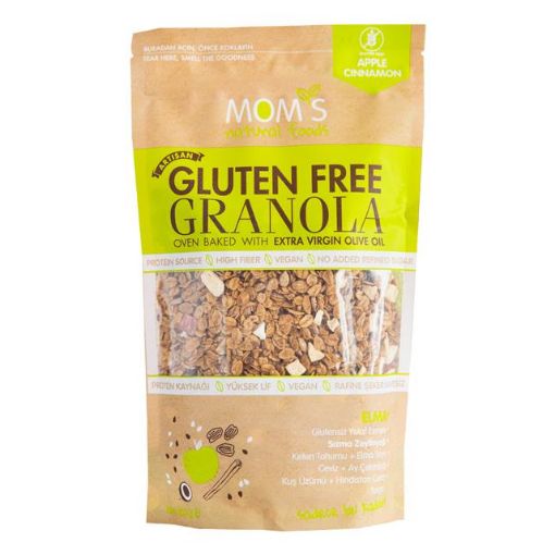 Mom’s Glutensiz Granola 300 g Elma Tarçın resmi