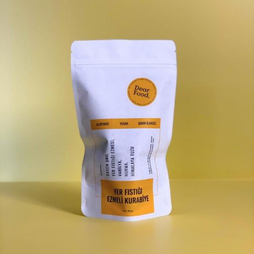 Dear Food Glutensiz Yer Fıstığı Ezmeli Kurabiye 80 g resmi