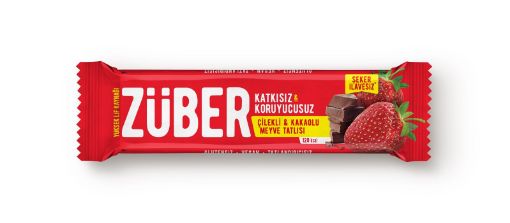 Züber Çilekli ve Kakaolu Meyve Tatlısı resmi
