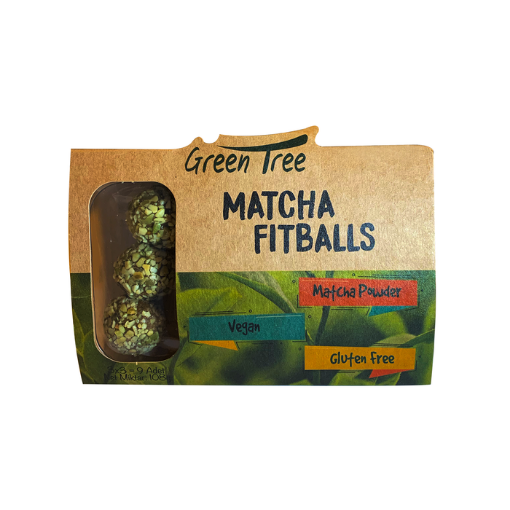 Green Tree Matcha Fitballs 108 g resmi