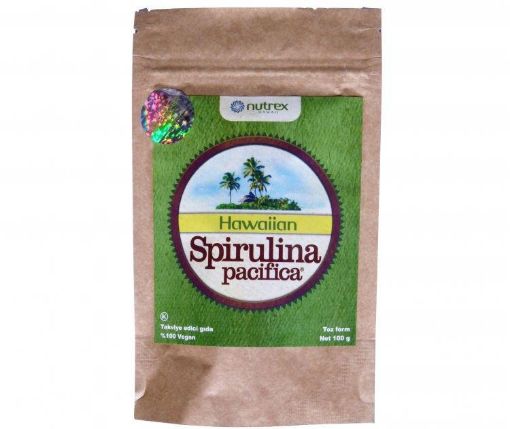 Hawaiian Spirulina Pacifica Toz 100 g. resmi