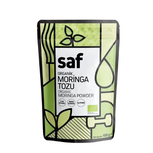 Saf Organik Moringa Tozu 100 g resmi