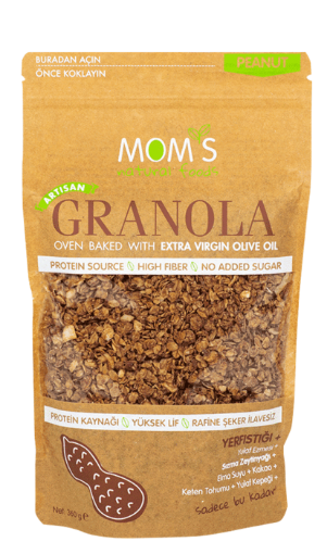 Mom’s  Yer Fıstıklı Granola 360 gr resmi