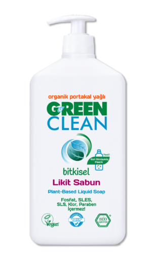 U Green Clean Likit Sabun 500 ml-Portakal resmi