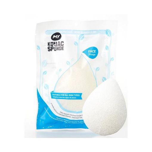 Konjac Süngeri-Saf Tüm Cilt Tiplerine resmi