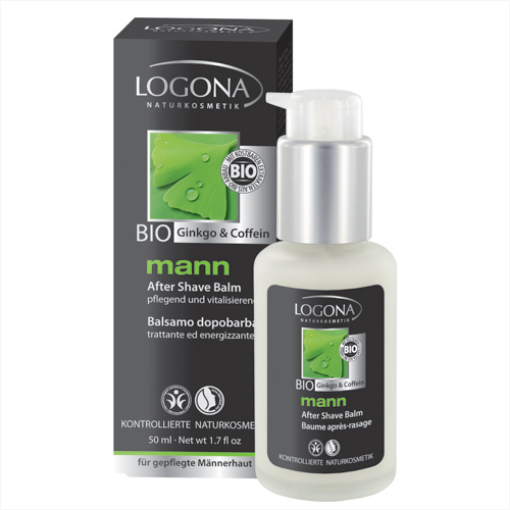 Logona Mann Gingko ve Kafein Özlü Traş Sonrası Balzam 50 ml resmi