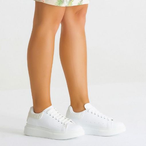 Tnc Sports Kadın Vegan Sneakers Spor Ayakkabı Beyaz resmi