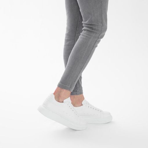 Kemal Tanca Erkek Vegan Sneakers Spor Ayakkabı Beyaz resmi