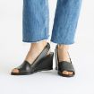 Kemal Tanca Kadın Vegan Günlük Ayakkabı Siyah resmi