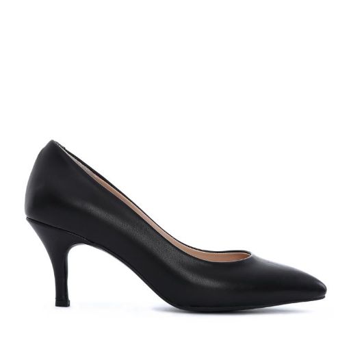 Kemal Tanca Kadın Vegan Gova Ayakkabı Siyah resmi