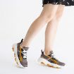 Kemal Tanca Kadın Vegan Sneakers Spor Ayakkabı Gri resmi