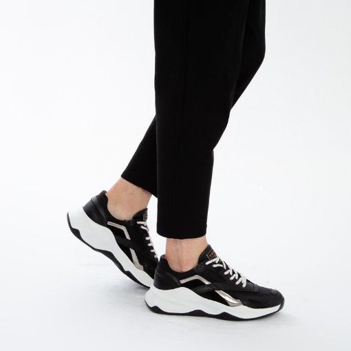 Tnc Sports Erkek Tekstıl/vegan Sneakers &amp; Spor Ayakkabı Siyah resmi