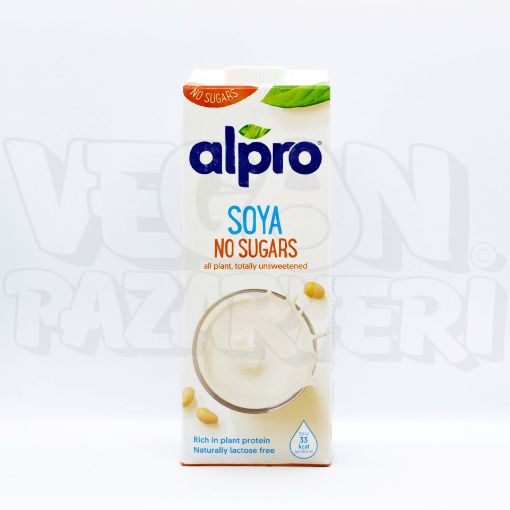 Alpro Soya Sütü(şekersiz) 1L