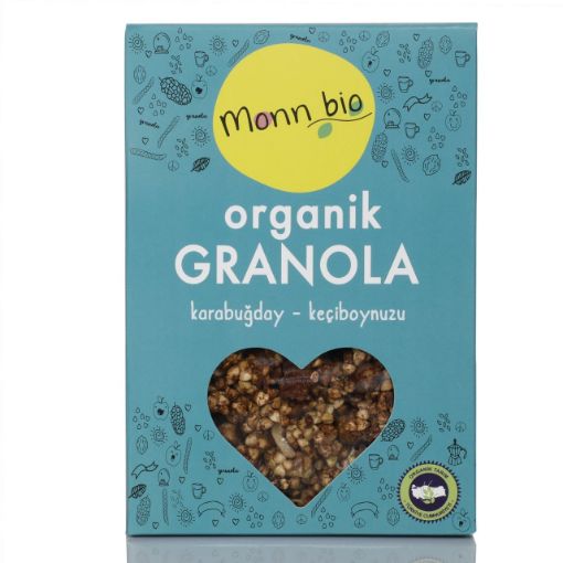 Monn Bio Organik Karabuğday Keçiboynuzu Granola 300gr