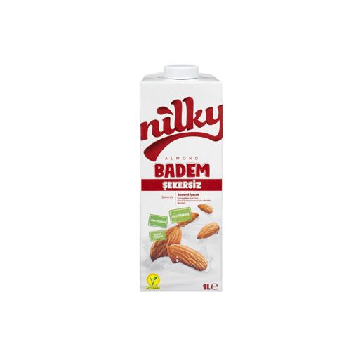 Nilky Badem Sütü Şekersiz 1 lt