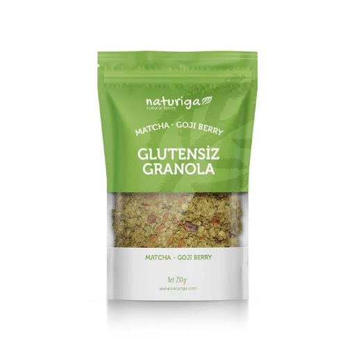 Naturiga Glutensiz Matcha & Goji Vegan Granola 250 g