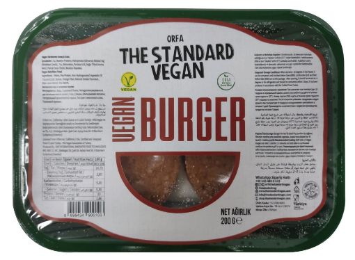 Orfa The Standard Vegan Burger 200gr